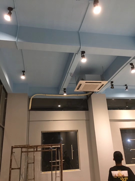 深圳中央空调工程案例——龙华公寓海信天花机